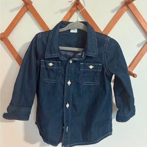 Baby Gap Boys Denim Shirt Size 12-18 month